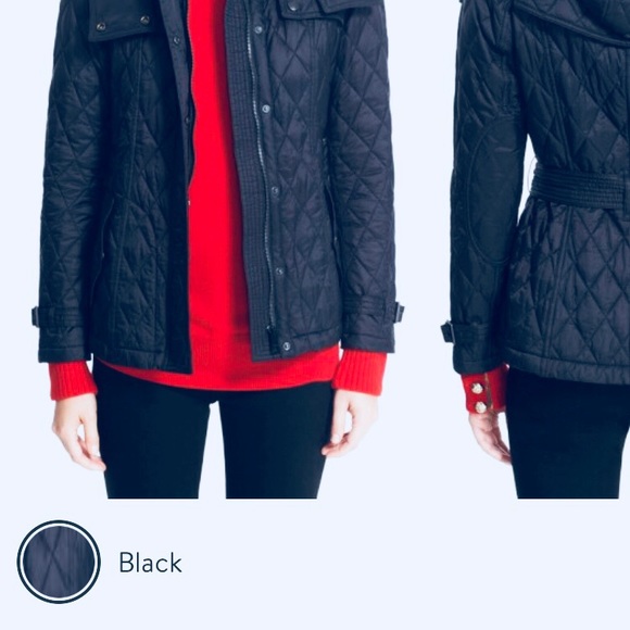 NWT burberry quilted with hood jacket - Picture 3 of 8